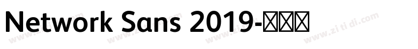 Network Sans 2019字体转换